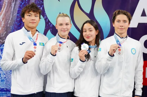 Сборная Казахстана выиграла 16 медалей на юношеском ЧА-2026 по плаванию