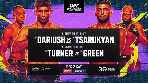 Лучший кард года в рамках Fight Night: объясняем, где смотреть турнир UFC on ESPN 52