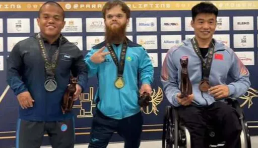 Казахстанский паралимпиец завоевал третье «золото» чемпионата мира