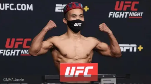 Сайран Нурданбек успешно прошел взвешивание перед боем в UFC