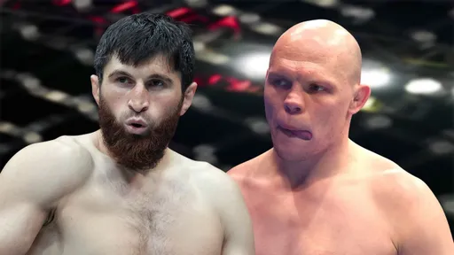 Магомед Анкалаев нокаутировал Богдана Гуськова в главном бою турнира UFC Fight Night
