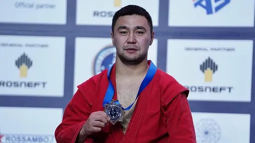 Сборная Казахстана заняла третье место в медальном зачете чемпионата мира по самбо