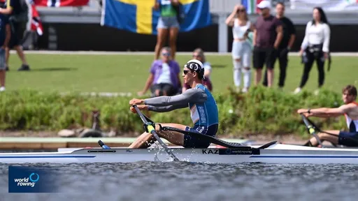 Казахстанец стал призёром молодёжного чемпионата мира по академической гребле