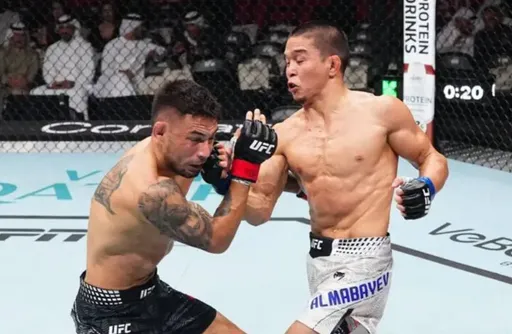 UFC раскрыло статистику боёв Алмахана и Алмабаева в Дохе