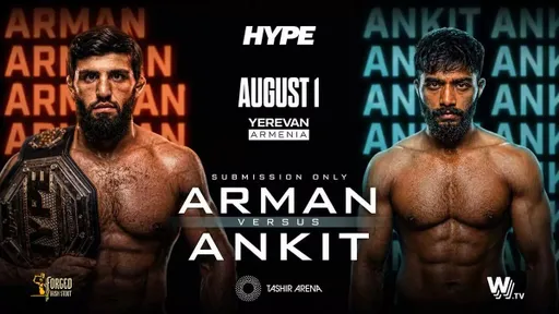Арман Царукян проведет схватку по грэпплингу в лиге Hype