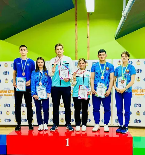 Казахстанские стрелки завоевали золото открытого чемпионата Беларуси