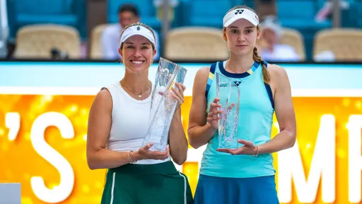 Стало известно место Рыбакиной в мировом рейтинге после Miami Open