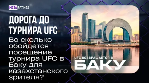 Из Астаны на UFC Баку: сколько стоит поездка в Азербайджан и где купить билеты на турнир?