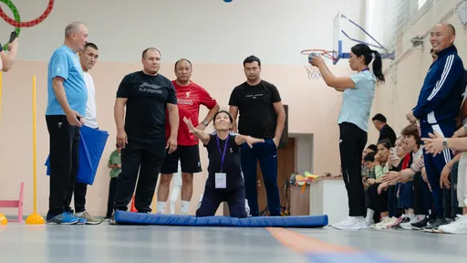 Федерация легкой атлетики Казахстана провела в Астане мероприятие KIDS’ ATHLETICS 2026