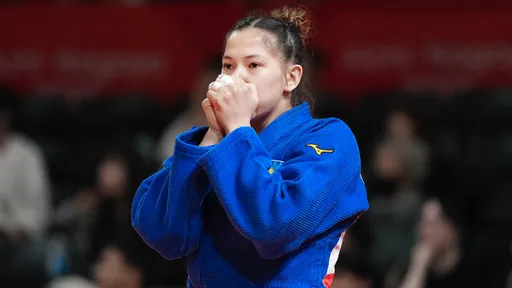 Эсмигуль Куюлова завоевала бронзу Азиатских игр по дзюдо
