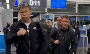Шавкат Рахмонов прилетел в Лас-Вегас