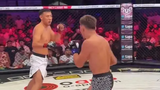 Марсель Нурланбек уулу за 85 секунд финишировал Ермека Нуранова на турнире Octagon 90