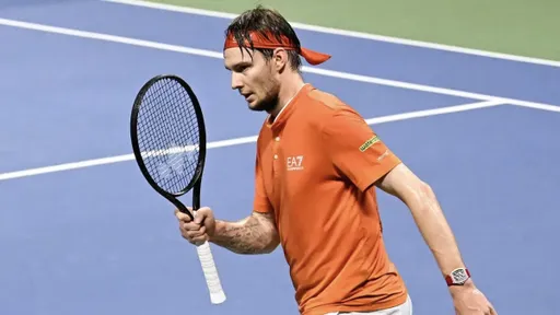 Александр Бублик завершил выступление на US Open-2026