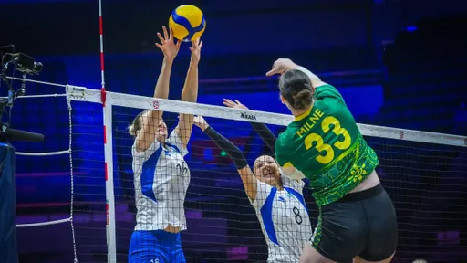 Казахстанские волейболистки разгромили Австралию на чемпионате Азии