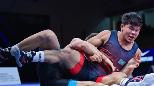 Казахстанец Анапия вышел в финал чемпионата Азии по борьбе U20