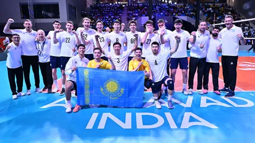 Сборная Казахстана по волейболу поднялась в мировом рейтинге FIVB