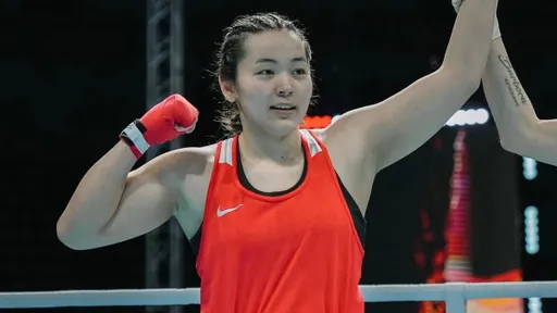 Айдана Убайдуллакызы вышла в финал чемпионата Азии по боксу
