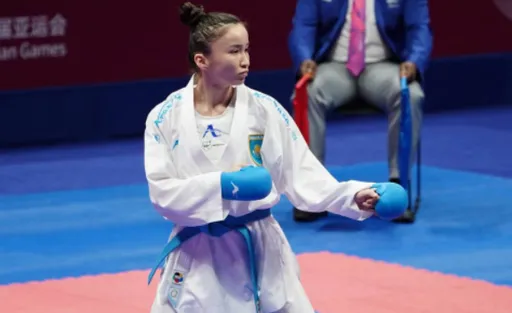 Чемпионка мира из Казахстана по каратэ удержала первое место в рейтинге