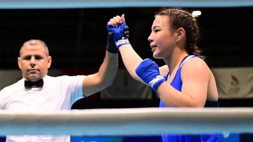 Камила Оспанова завоевала золото чемпионата Азии U19 по боксу