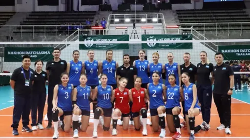 Казахстанские волейболистки с победы стартовали на Кубке AVC U18
