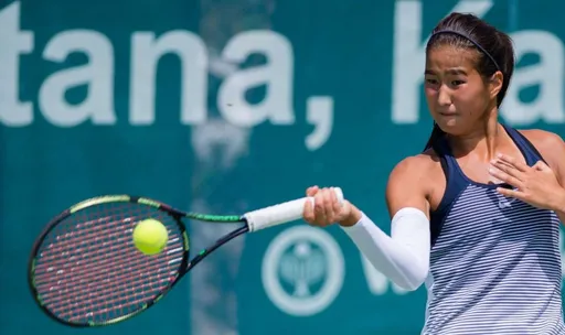 Жибек Куламбаева пробилась в четвертьфинал парного турнира ITF в Болгарии