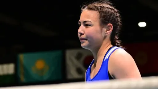 Камила Оспанова пробилась в финал чемпионата Азии по боксу
