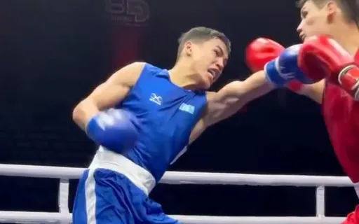 Онер Сейлхан победил боксёра из Кыргызстана и вышел в финал молодёжного ЧА-2026