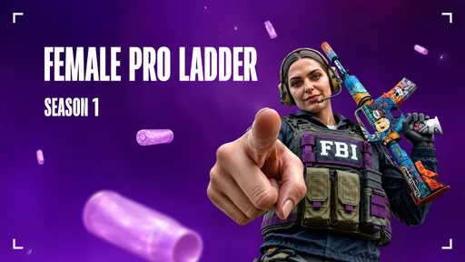 Female Pro League запустила глобальный ладдер по CS2 на FACEIT – его уже поддержала Vilga
