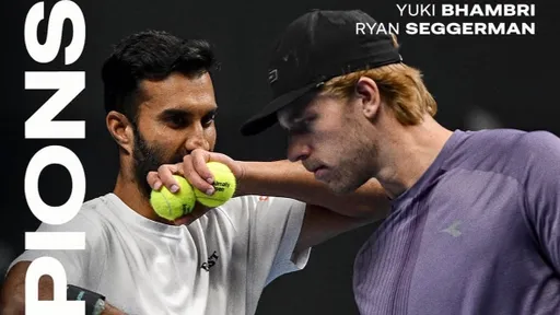 Бхамбри и Сеггерман выиграли Almaty Open-2026 в парном разряде