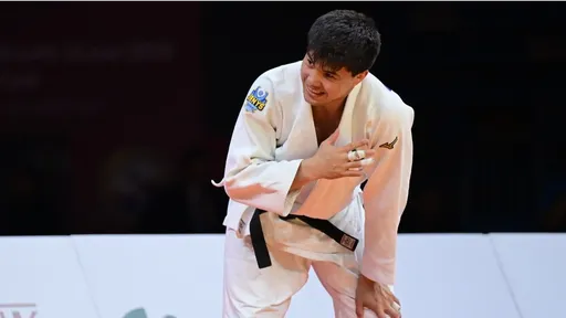 Айдар Арапов уступил россиянину и завершил выступление на Grand Slam по дзюдо в ОАЭ