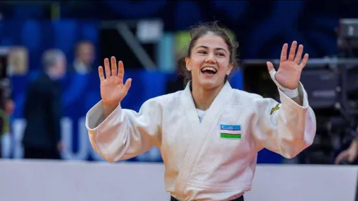 Олимпийская чемпионка Диера Келдиерова завоевала золото на турнире по дзюдо в Актау