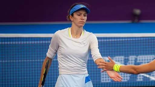 Анна Данилина завершила выступление в парном разряде WTA-500 в Нинбо