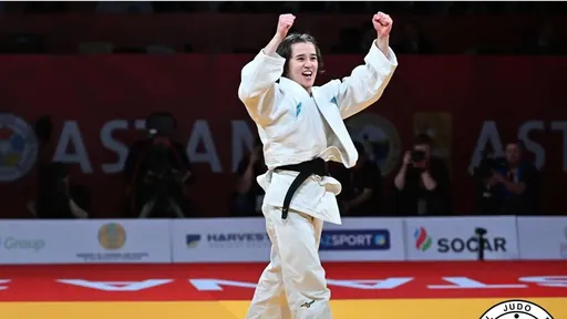 Галия Тынбаева проиграла в первом круге чемпионата мира по дзюдо в Баку