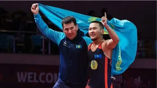 Казахстанский борец Мерей Базарбаев вышел в финал молодежного чемпионата мира в США