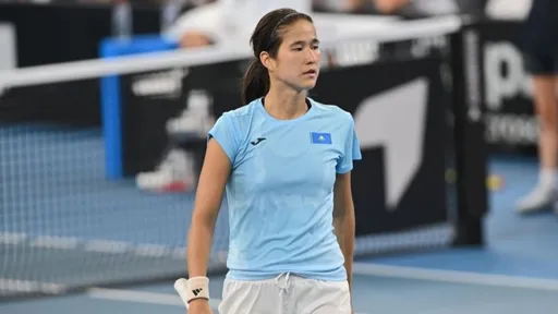 Куламбаева вышла в четвертьфинал парного турнира WTA-250 в Гуанчжоу