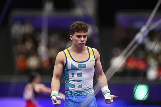 Казахстанский гимнаст Идрисов выступил в финале ЧМ-2026 в Нидерландах