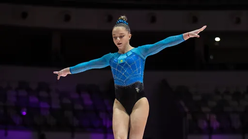 Казахстанка Эвелина Ежова выиграла этап Кубка вызова по спортивной гимнастике