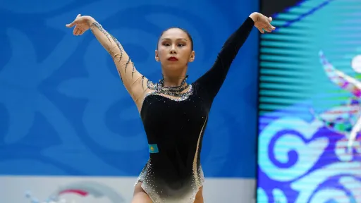 Айбота Ертайкызы успешно стартовала на чемпионате Азии по гимнастике