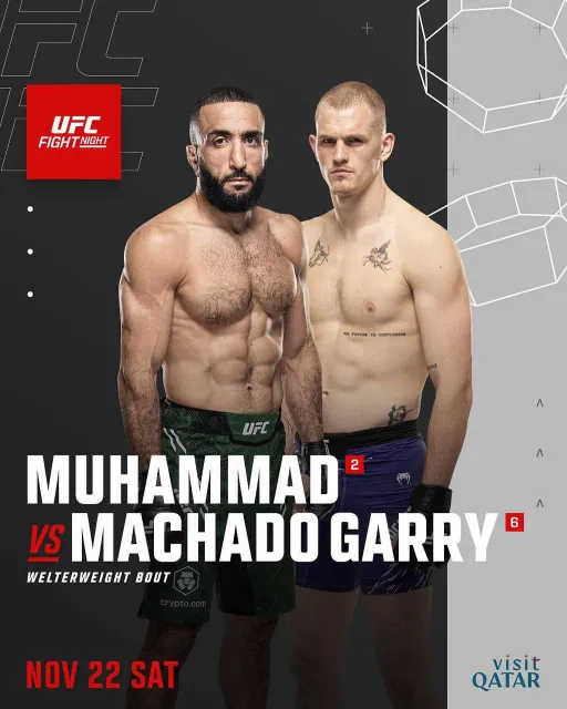 Анонсирован поединок Мухаммада и Гарри в полусреднем весе UFC