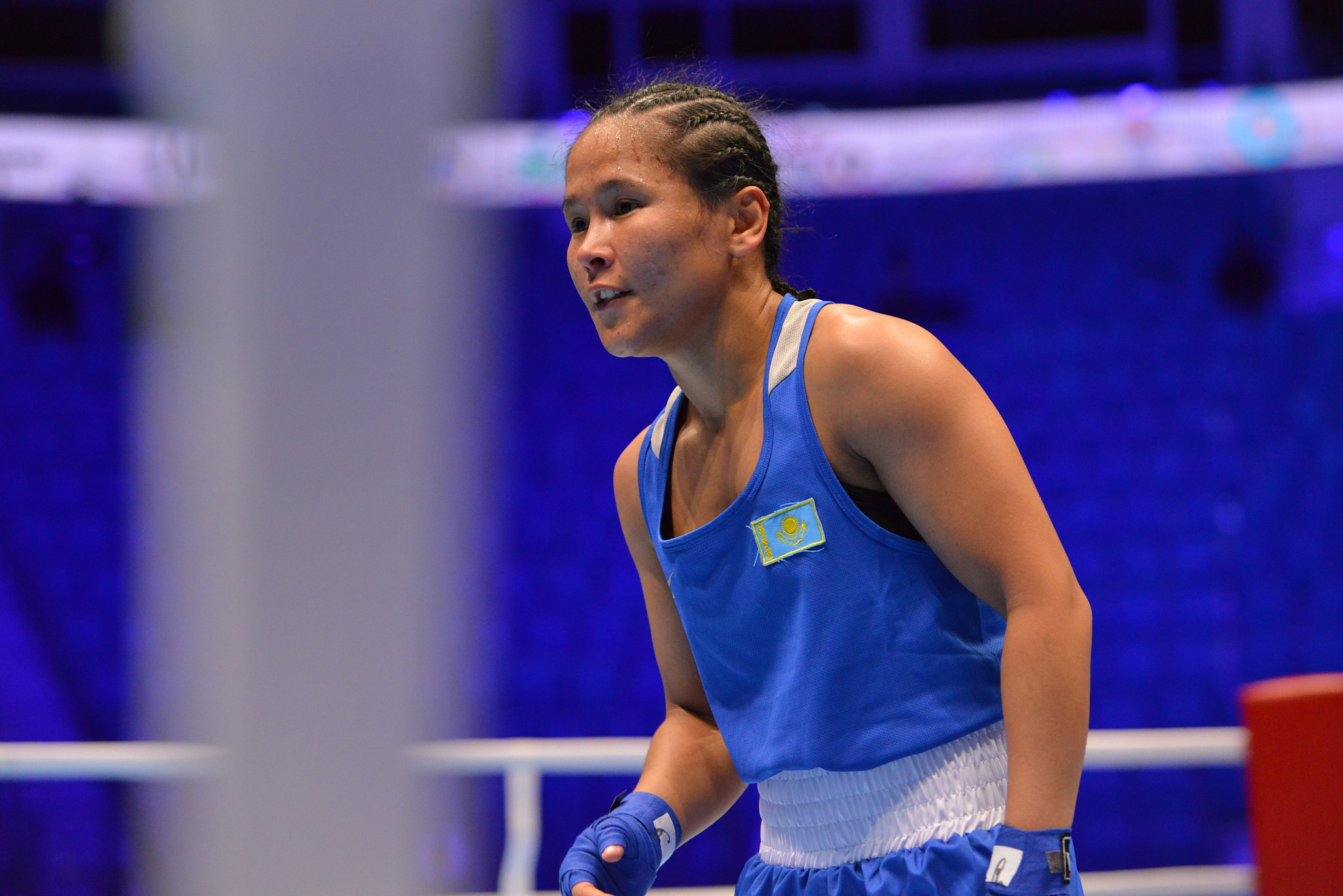 Жайна Шекербекова проиграла в стартовом поединке на Азиаде
