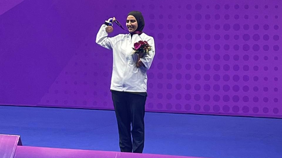 Казахстанка Марьям Салимгереева завоевала бронзовую медаль на Азиатских параиграх
