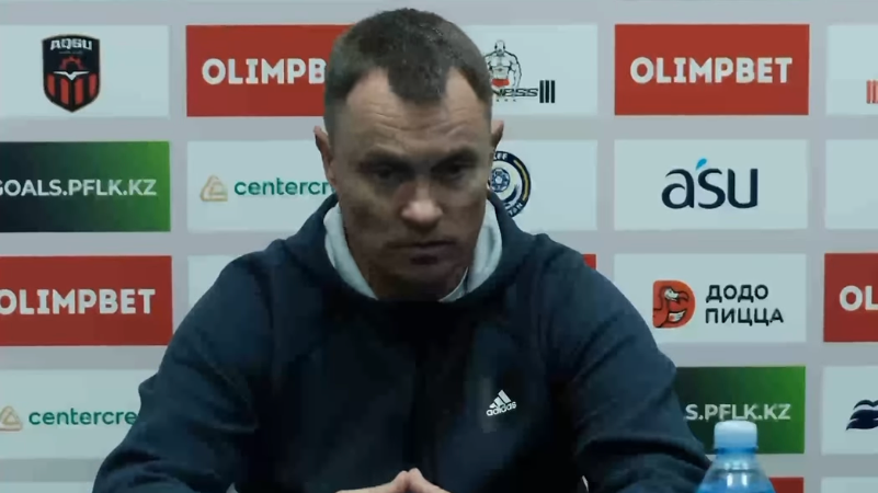 Главный тренер «Окжетпеса» Ферапонтов рассказал о финансовых проблемах клуба