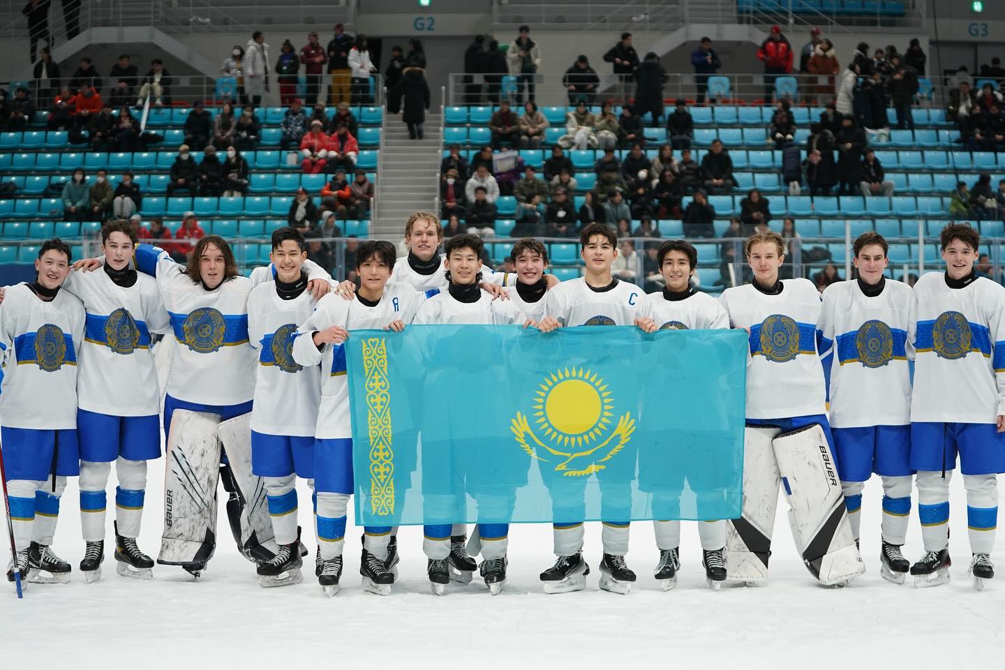 Сборная Казахстана завоевала бронзовую медаль на зимних Олимпийских играх – 2024 среди юниоров