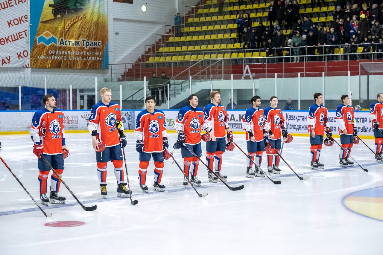 «Арлан» разгромил «Алматы» в матче чемпионата Казахстана по хоккею