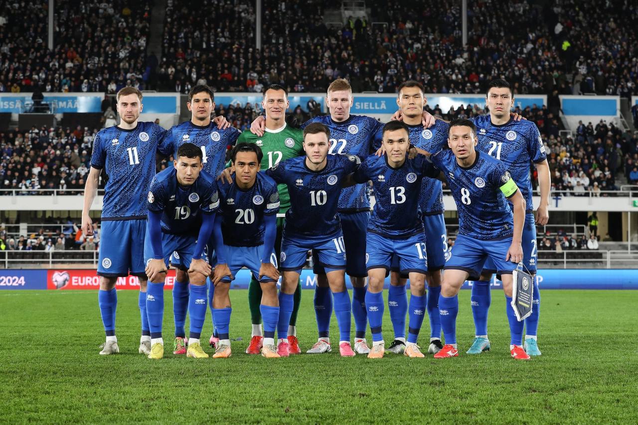 Объявлен расширенный список сборной Казахстана на матчи против Сан-Марино и Словении
