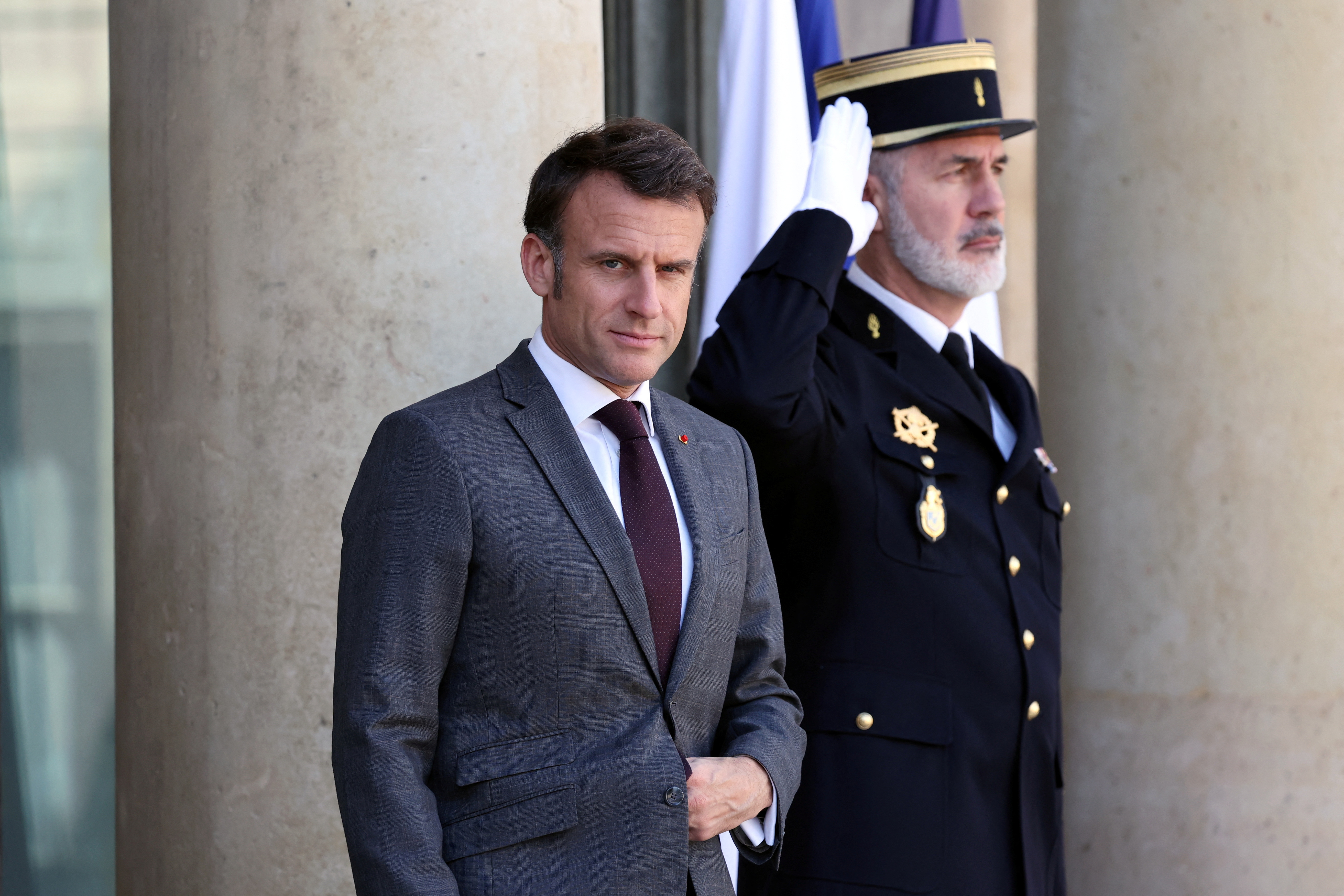 Президент Франции Макрон выступил с обращением в преддверии Олимпиады
