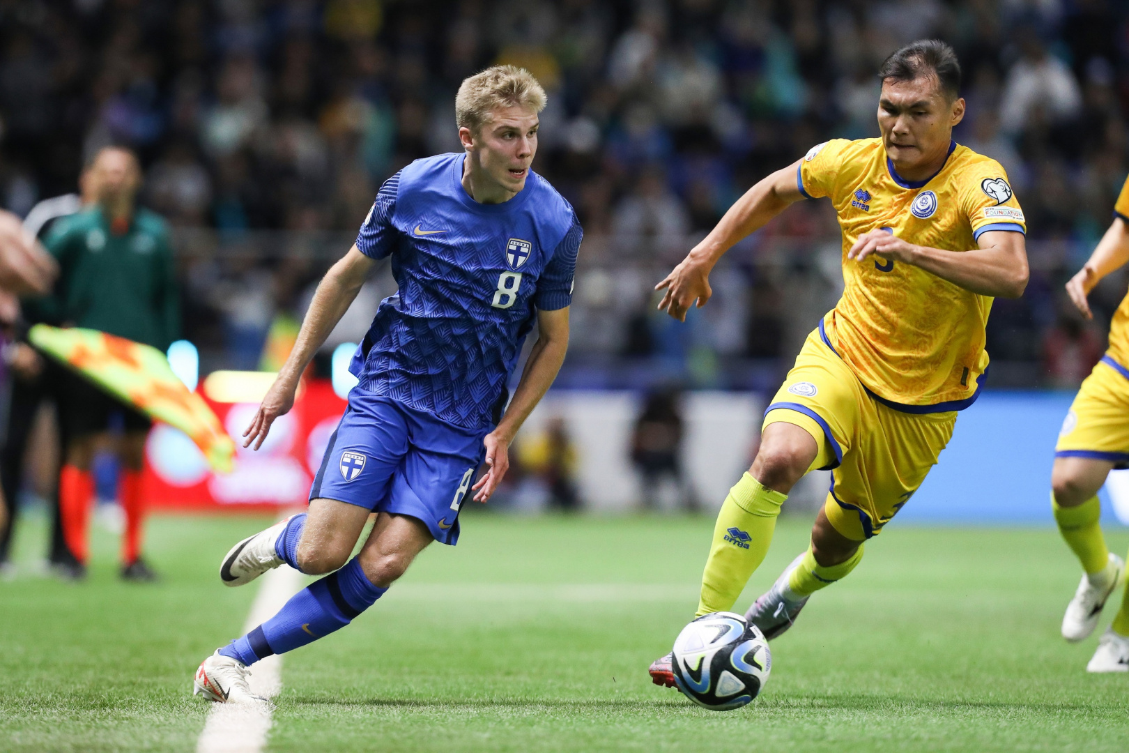 Защитник сборной Казахстана Нуралы Алип вошел в символическую сборную тура в отборе Евро-2024