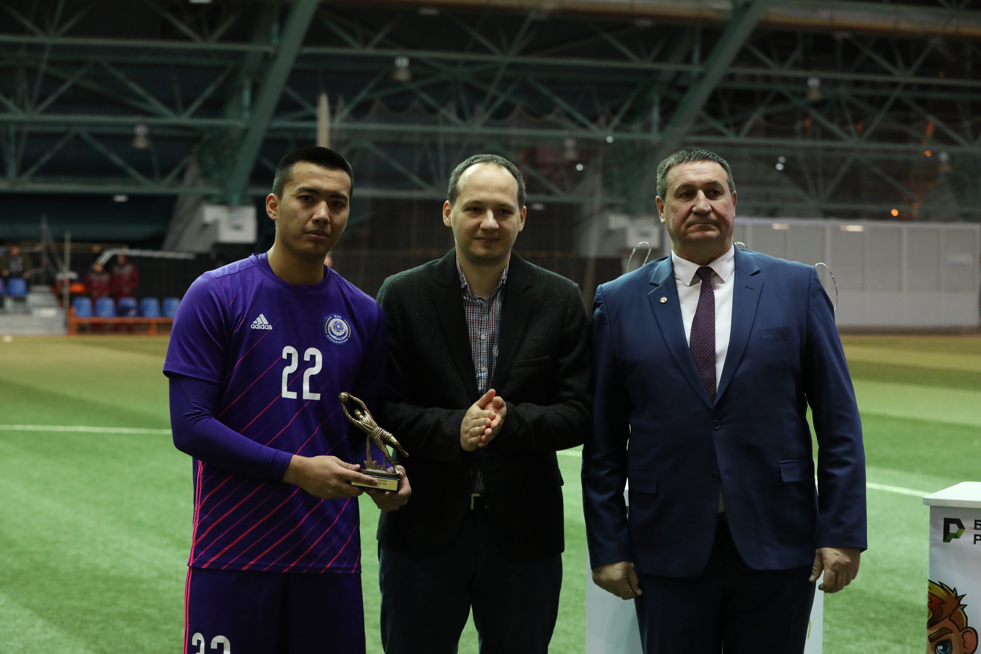 Вратарь сборной Казахстана U-17 стал лучшим голкипером Кубка Развития в Минске