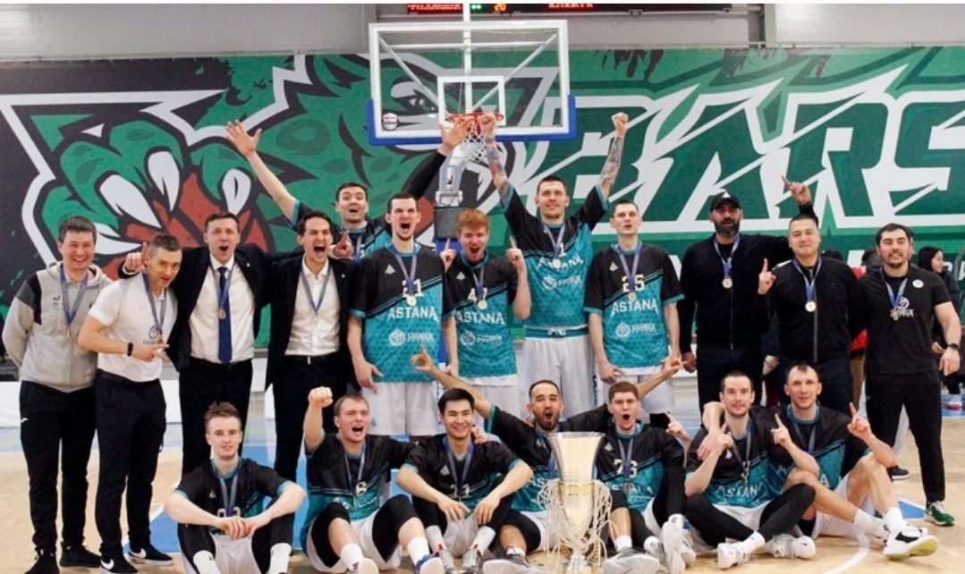 Баскетбольная «Астана» в десятый раз выиграла Кубок Казахстана
