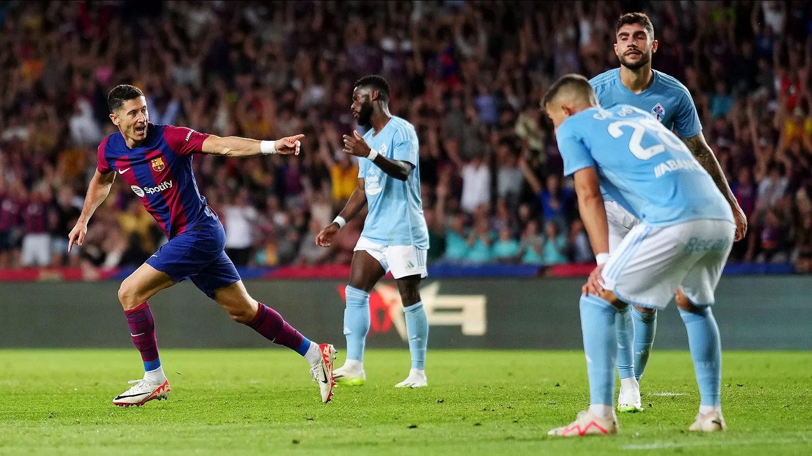 «Барселона» вырвала победу над «Сельтой», проигрывая 0:2 к 81-й минуте